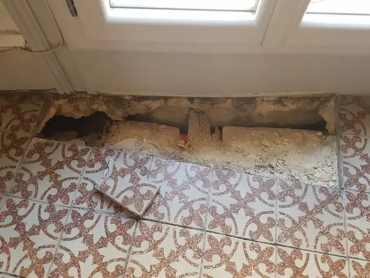 Avis sur effondrement d’un plancher d’un appartement situé à Montpellier dans le Languedoc Roussillon